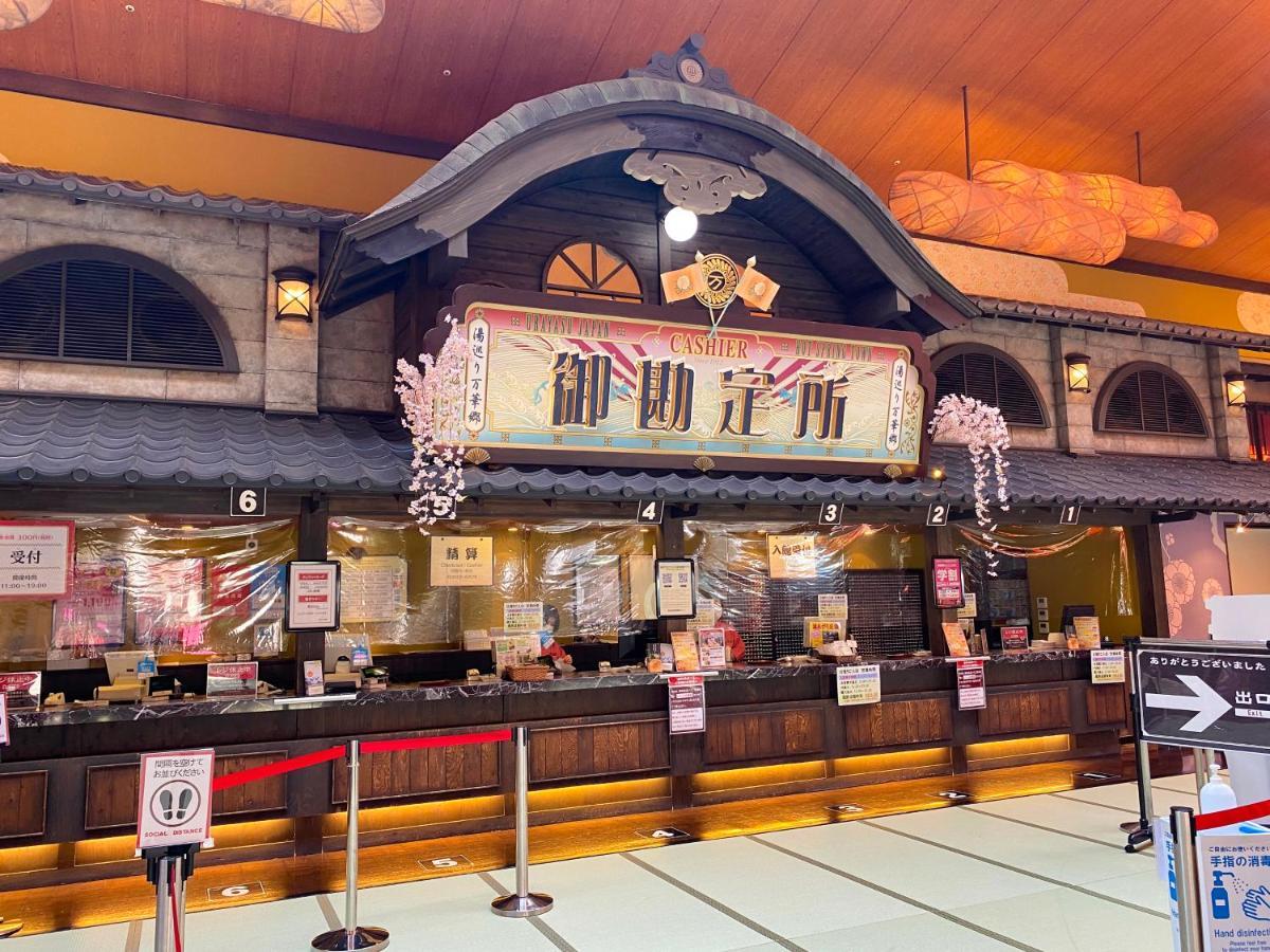 Hotel Ooedo Onsen Monogatari Urayasu Mangekyo Exterior foto
